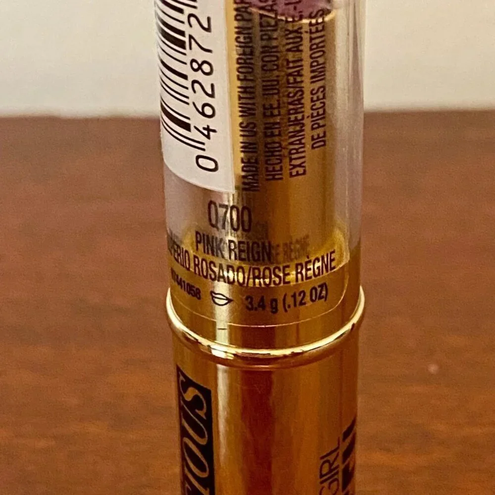Covergirl Queen Collection Stay Luscious Lipstick Q700 Pink Reign New Discon